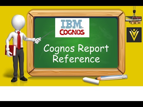 Video: Viết báo cáo Cognos là gì?