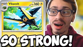 This New Vikavolt Is STRONG When You Stack Charjabugs In Play! Temporal Forces PTCGL