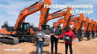 Delivering DEVELON excavators to customer in Türkiye! by DEVELON Emerging Market 129,836 views 2 weeks ago 1 minute, 38 seconds