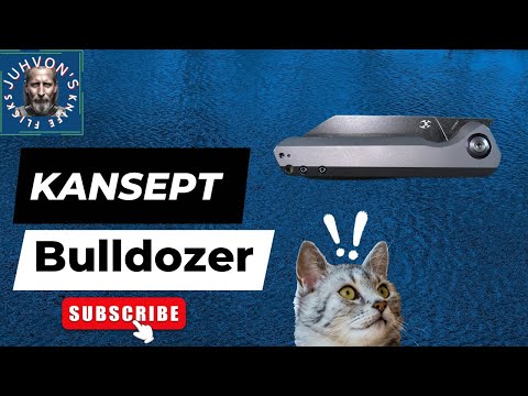 A Submarine? Nope…..the Kansept Bulldozer!!