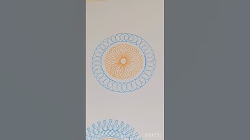 Turning a $1 Spirograph into a Viral Masterpiece  #spirograph #asmr #calm #usa #shorts #satisfying