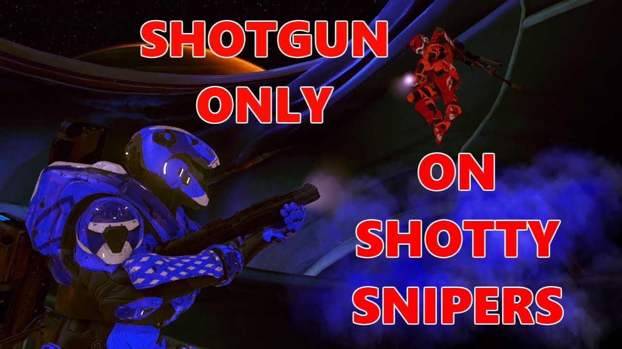 shotgun case SHOTGUN ONLY ON SHOTTY SNIPERS - Halo 5