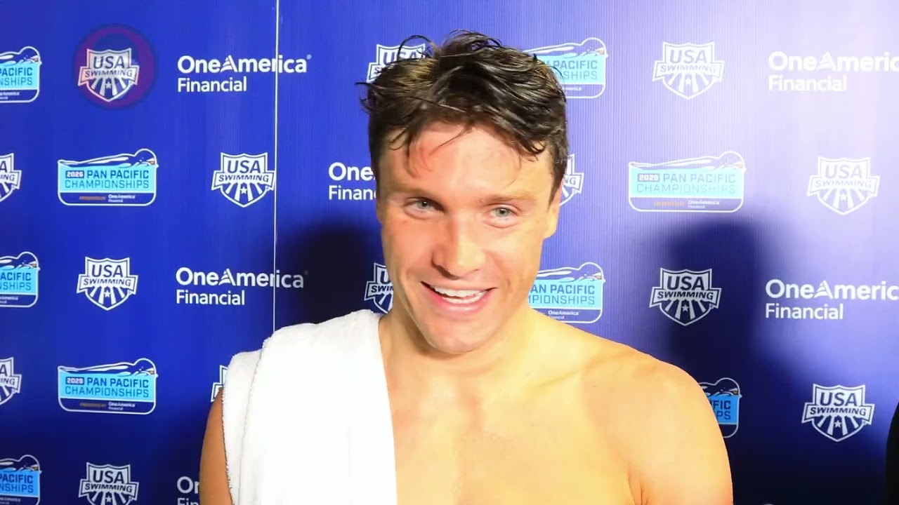 Bobby Finke After Pan Pacs: "Things didn't go my way this year"