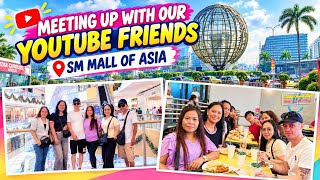 Meeting up with our YouTube friends at Sm Mall Of Asia Meeting up with our YouTube friends at Sm Mall Of Asia