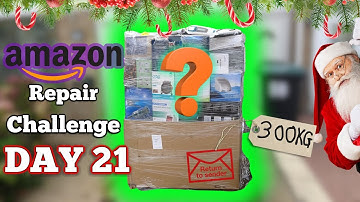 FIXING AMAZON RETURNS PALLET | DAY 21 | 2025 ADVENT Challenge