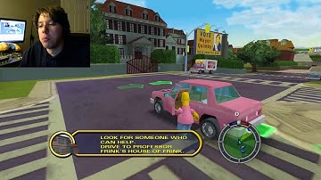 The Simpsons Hit & Run (Donut Mod) Part 2 (I AM The Flash)
