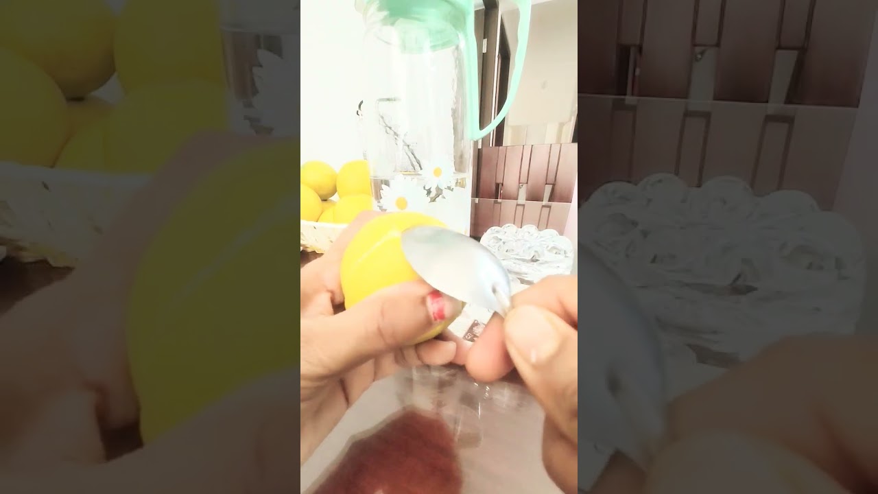 How to Peel a Sweet Lime FAST! ⏱️🍋 