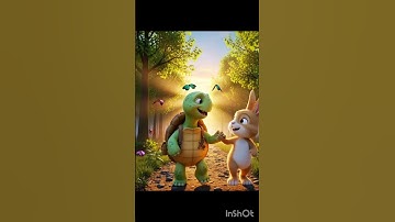 #cutebaby "The Great Race: Rabbit vs Tortoise | A Lesson in Patience 🐇🐢"