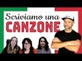 Let's write a song in Italian / Scriviamo una canzone in italiano [Video in slow Italian]