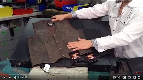 801 Shopping - Shopping For the Right Leather Vest...