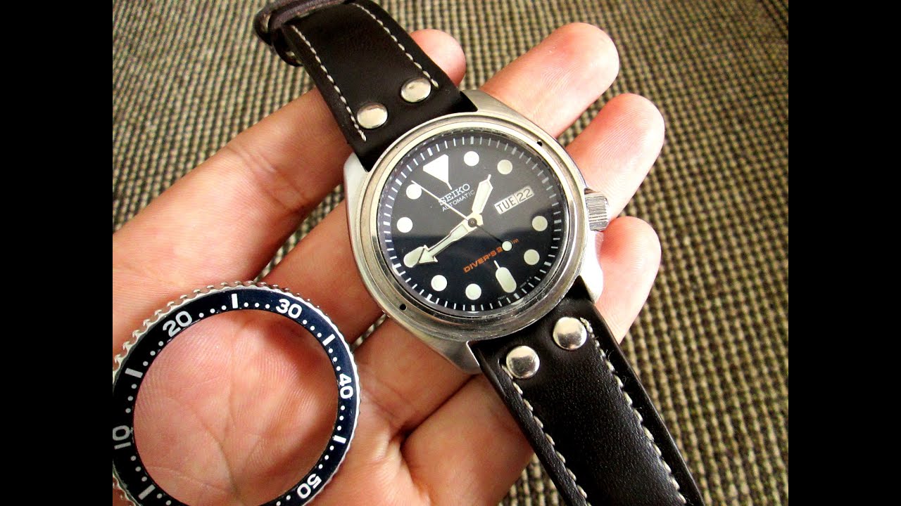 How to Remove SEIKO SKX Watch - How to Fix Stuck Bezel - YouTube