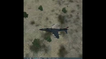 DCS #shorts | Troop in his Harrier trying to spot a target 2