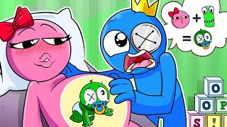 PINK has a BABY?! Rainbow Friends Roblox Love Story - Cartoon Animation by Monster School Story 34,080 views 1 year ago 10 minutes, 23 seconds