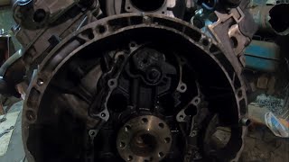Мотор М112-подготовка к установке на Mercedes W210, видео на 5 минут
