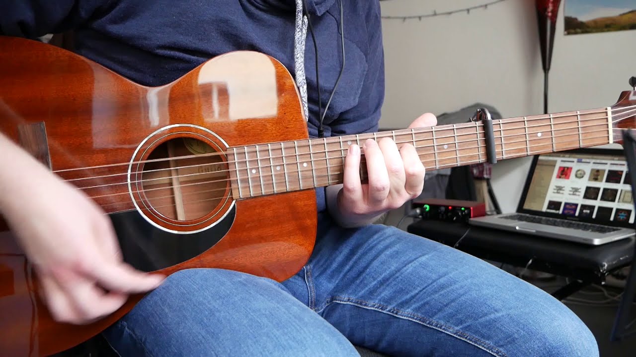 Coldplay - Flags (acoustic guitar cover w original tuning + chords (check description))