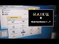 Haiku OS на реальном компьютере