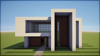 CASA MODERNA en Minecraft para Survival em 2023  Casas minecraft, Casas  minecraft fáceis, Planta de casas simples