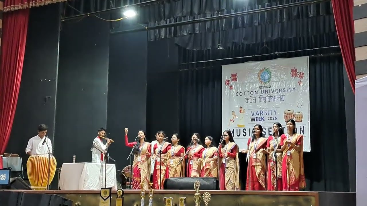 Chorus Performance – Varsity Week 2026 Cotton University Presented by the Department of Anthropology