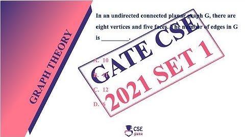 Find the number of edges in G | Gate2021 | Graph Theory | Gate cse