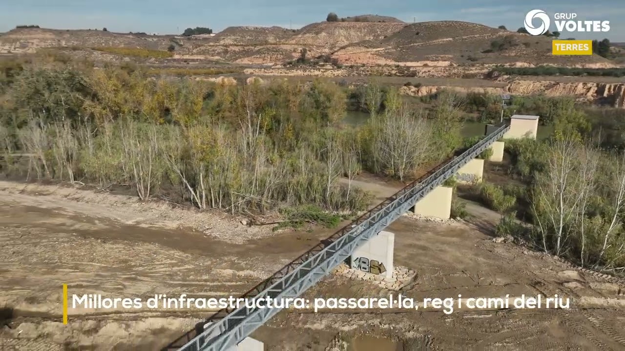 Avanç de les obres. Projecte Revive Cinca. Separata 2 | Grup VOLTES