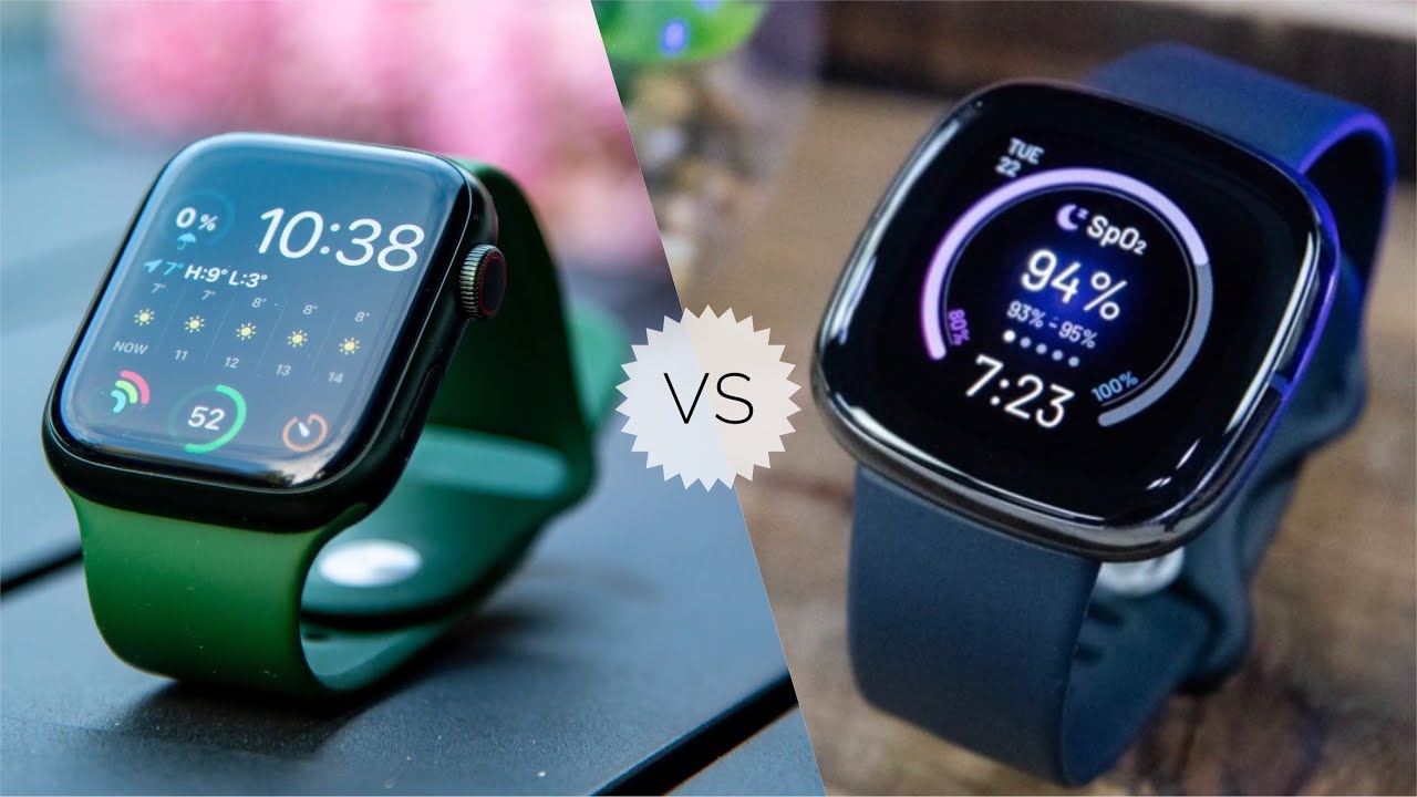 Fitbit Sense VS Apple Watch Series 7- A Clear Winner! - YouTube