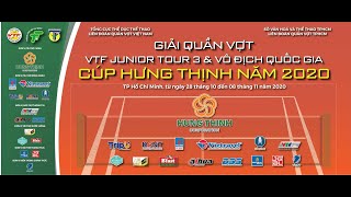 Giải Quần Vợt VĐQG Hưng Thịnh cúp 2020 : [ĐƠN NAM] Nguyễn Minh Thiên vs Triệu Văn Cường