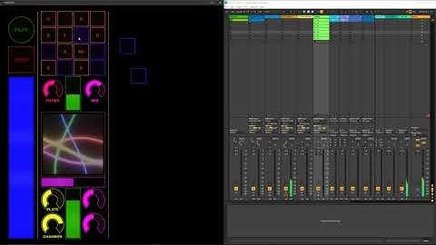 OSC/PILOT TEMPLATE TUTORIAL PART 4 / Mapping Ableton Live Clips