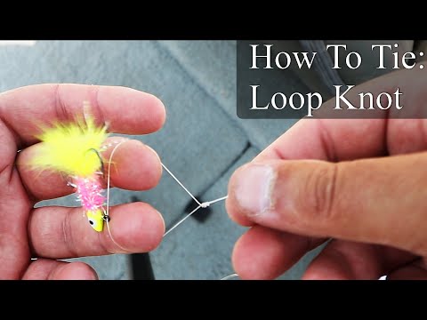 How to Tie Fishing Knots : Loop Knot