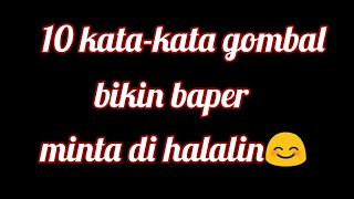 10 kata-kata gombalan maut bikin baper