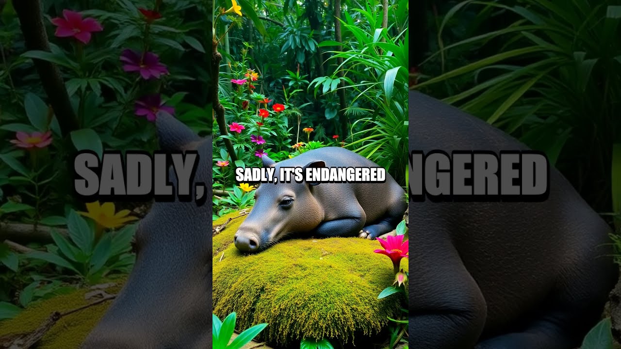The Enigmatic Life Of Baird S Tapir