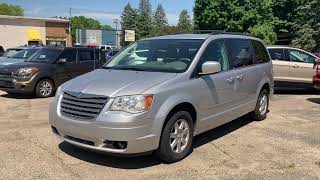 2010 Chrysler Town &amp; Country Touring Very Clean Van Stow N Go Bucket Seats Low Miles CarZone Paw Paw