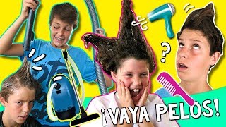 💇🏻 ¡¡Concurso de PELUQUERÍA con la ASPIRADORA!! 🤦🏻‍♀️ ¿Quién es el MEJOR PELUQUERO?