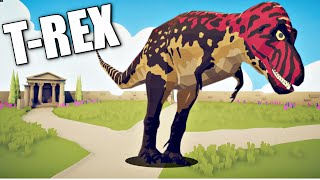 T-REX กิ่งกาข่อย !!! ช่วยด้วยทีเร็กบุกโลกสุดโหด (อ่าาา!!) - TABS [เกมบักตัวอ่อน]