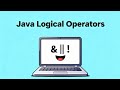 Explain Java logical operator.  Logical operator kaya hai java mein. Full Explanation.