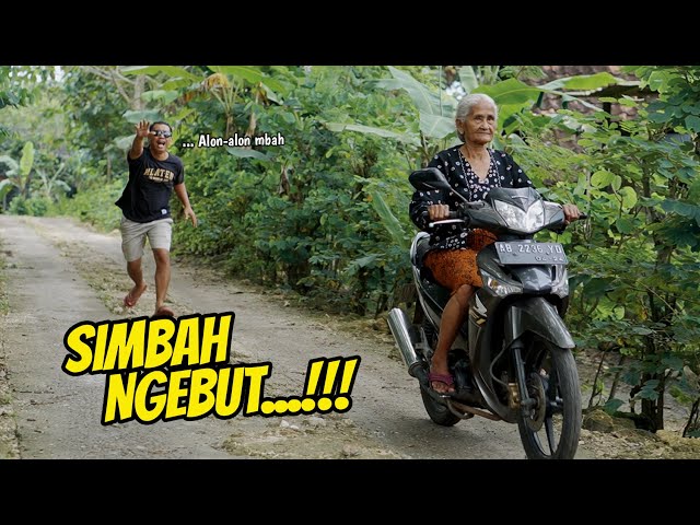 🔴 Waduh !!! Simbah Ngebut Naik Motor - DAGELAN JOWO ( New 51 ) class=