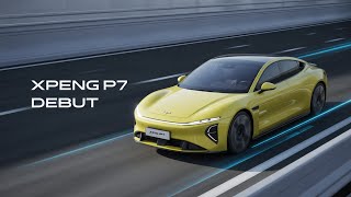 Welcome to new XPENG P7 China Debut