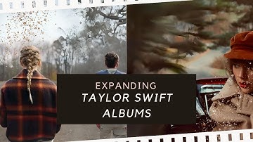 I used AI to expand TAYLOR SWIFT ALBUM COVERS