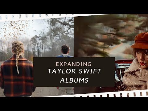 I used AI to expand TAYLOR SWIFT ALBUM COVERS by Adelaide's Fun Videos