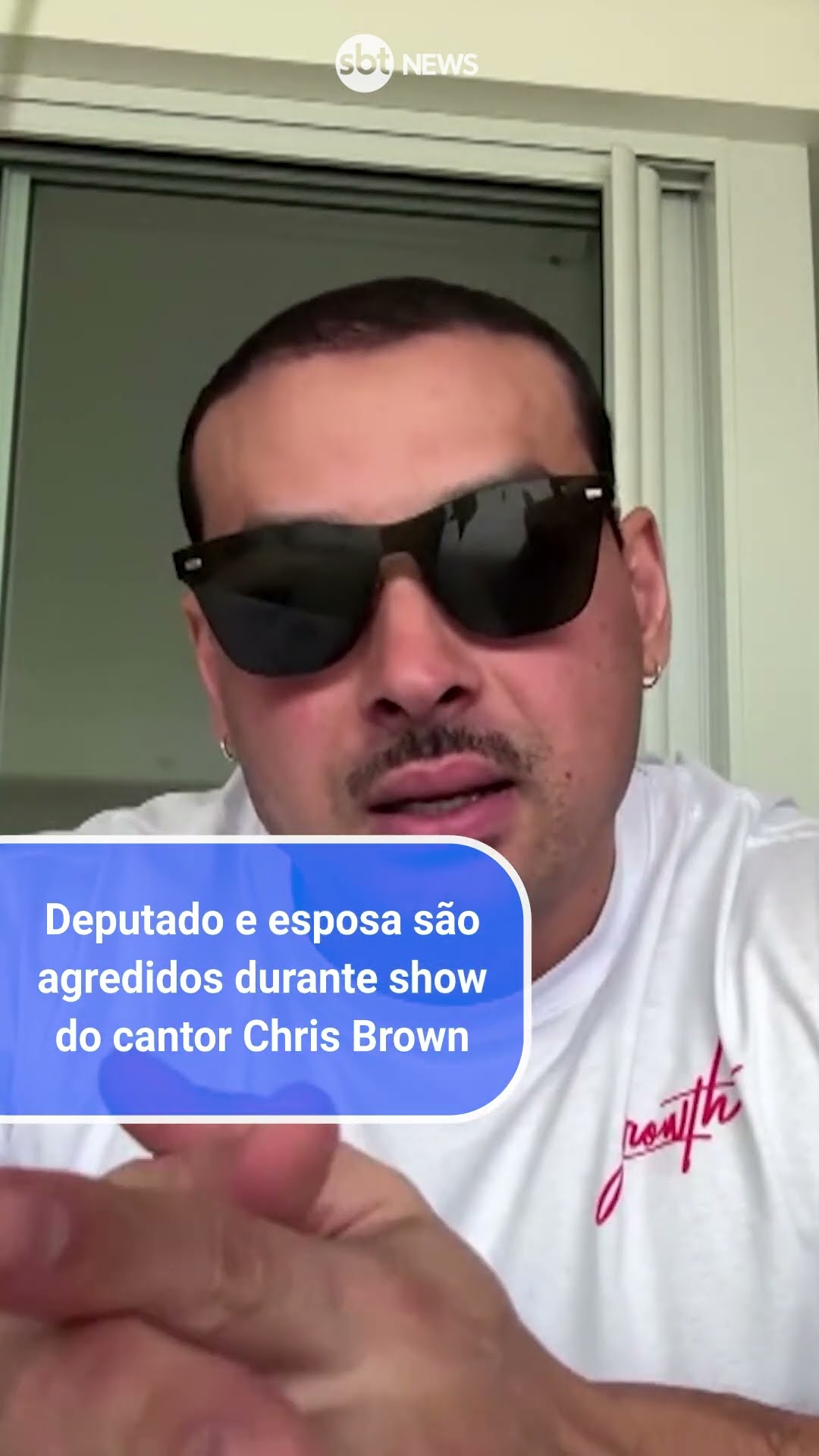 Deputado estadual e esposa são agredidos durante show do cantor Chris Brown
