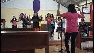 Video thumbnail of "SI KRISTO ANG SANDIGAN▪︎Charismatic Song medley, Praise Song, Joyful song, Christian song"