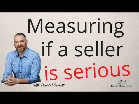 Measuring if a seller is serious.  business brokers smb exit planning merger and acquisition