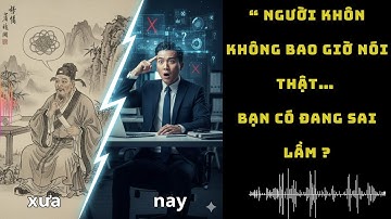 Người khôn không bao giờ nói thật… Bạn có đang sai lầm?