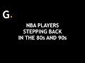 NBA Players Stepping Back in the 80s and 90s