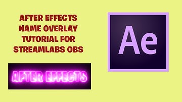 How to Make Saber with After Effects - Transparent Background