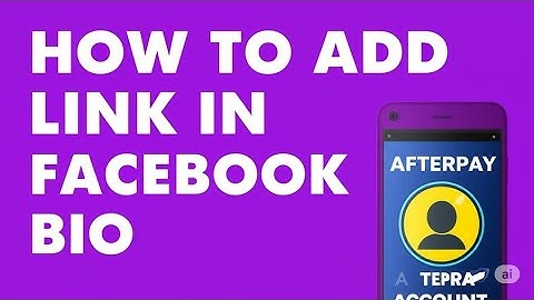 How To Add Link In Facebook Bio  How To Put Clickable Link In Facebook Bio