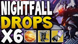 Destiny - NIGHTFALL DROPS x6 (NEW EXOTICS !)