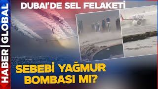 Yapay Yağmurla Çölü Sel Bastı! Dubai'de 'Bulut Tohumlama' Uygulaması Felaketi Getirdi Resimi