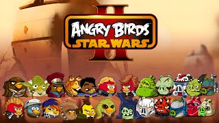Angry Birds Star Wars 2 - All Birds & Pigs Abilities Gameplay