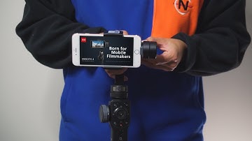 Zhiyun Smooth 4 Tutorial: How to balance smartphone on Smooth 4 gimbal?