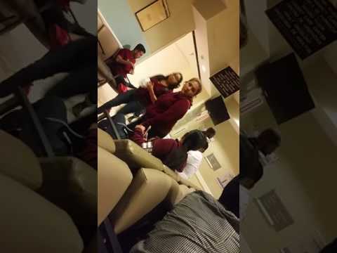 Lady goes off at E.R usc !